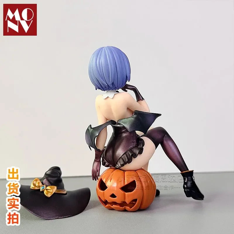 Neu Re:Zero -Starting Life In Another World Ram &amp; Rem Phantom Night Magician Gk Modell Sammlung Puppe Schreibtisch Decora Halloween Geschenk