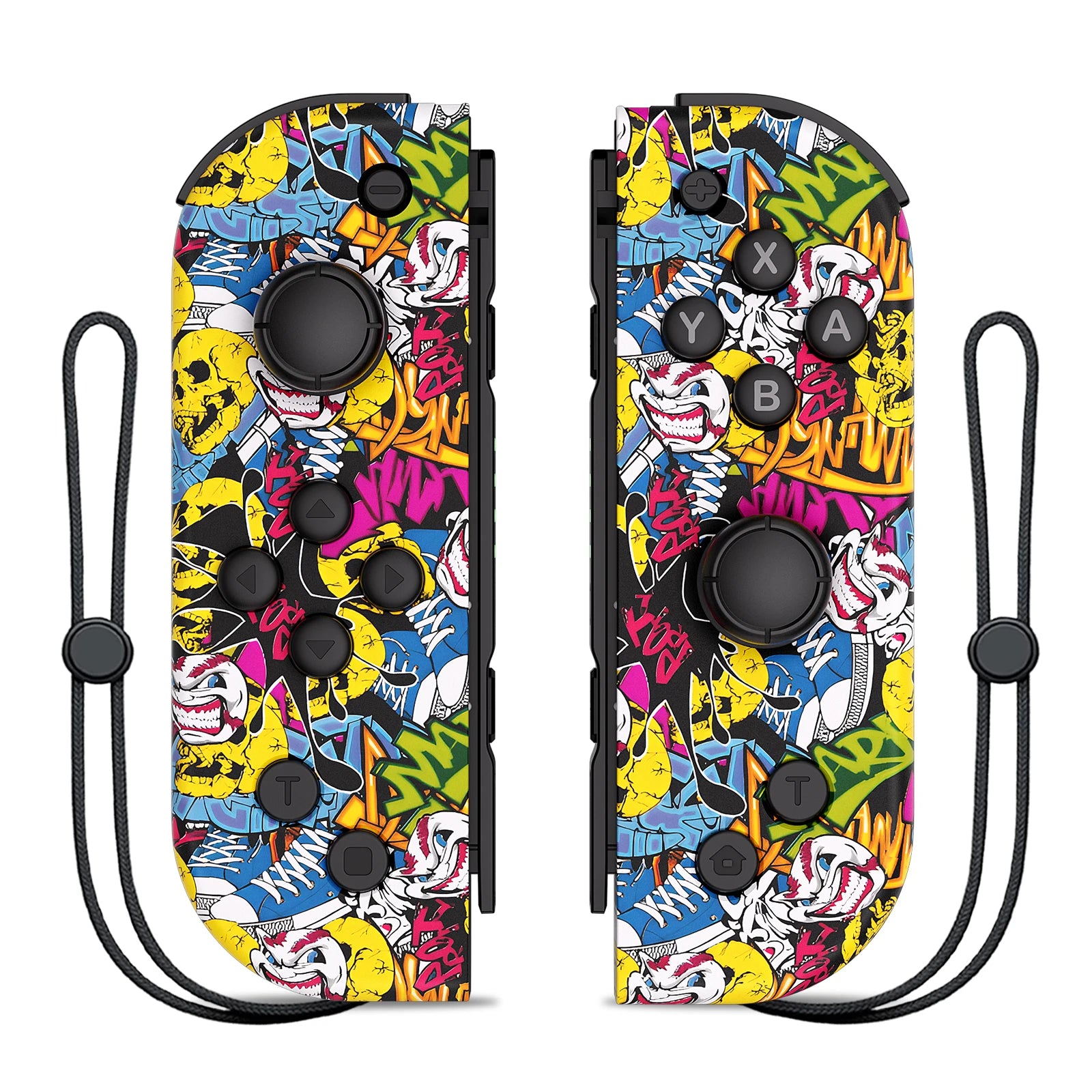 Joypad For Nintendo Switch/OLED/Lite - Vibration Turbo Wake-up FUNC NO Drift , Wireless Controller L/R Handle RGB Light