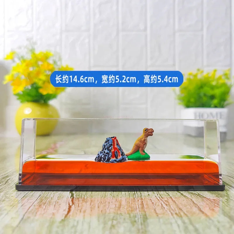 One Piece 3d Ship Fluid Drift Bottle Thousand Sunny Ship Going Merry Boat One Piece Floating Boat Ornament Decompression Gift
