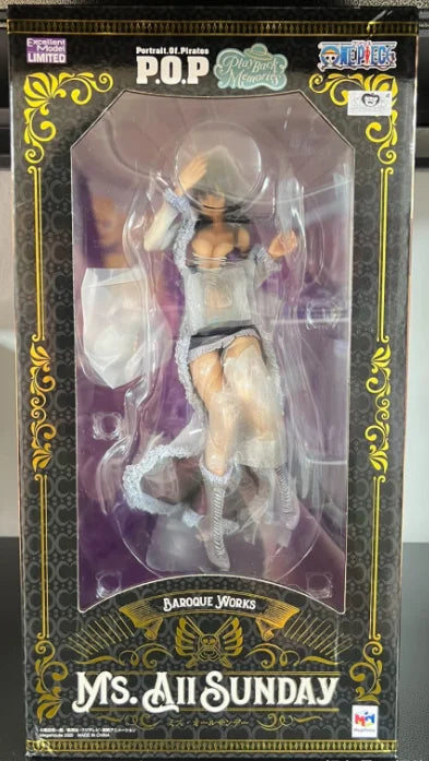 【UA】In Stock Original MegaHouse POP "Playback Memories" Nicole Robin Anime Doll Figure Model Toys Gifts