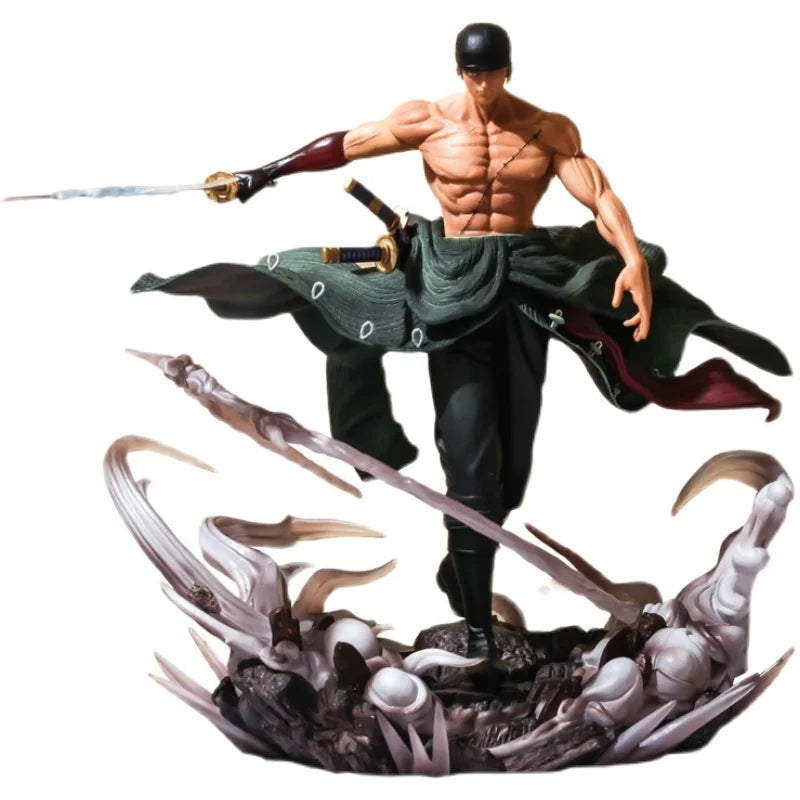 One Piece GK Zoro Двуглав орел Колекционерска фигурка Подарък за рожден ден Аниме тематична екшън фигурка играчка за фенове и колекционери