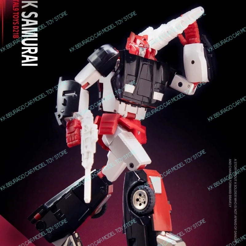 DX9 TOY Transforation D21B Action Figures Dark Samurai MP Scale G1 Model Figurines Robot Car Toys Children Boy Gift Collection