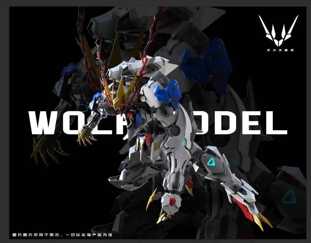 【IN STOCK】Wolf Technology Wolf King Alloy Skeleton 1/100 Barbatos Assembly Model Mecha Assembly Model Kit Action Figure Toy Gift