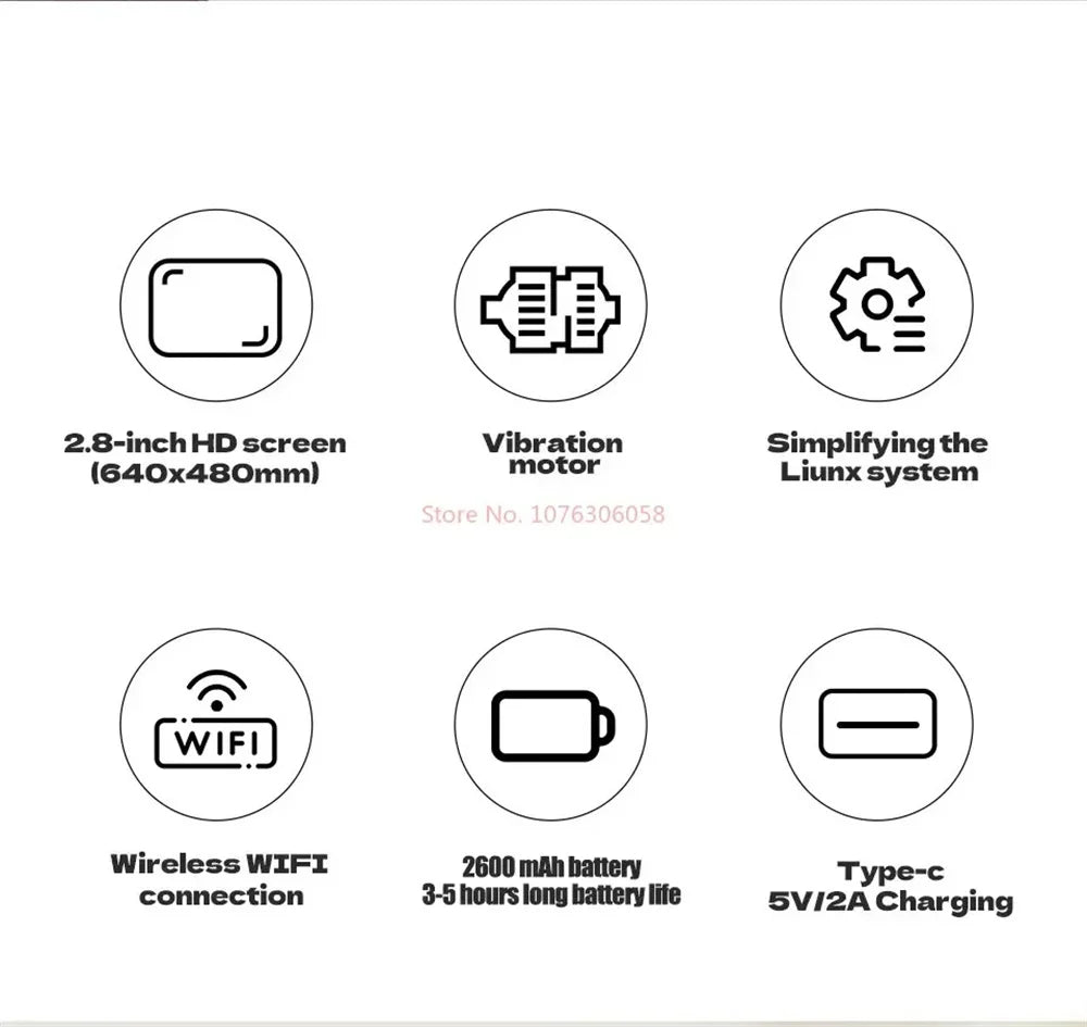 Retro Game Console Portable Handheld MIYOO A30 Portable Handheld Retro Game Open Source Linux System 2.8 IPS HD Screen WIFI