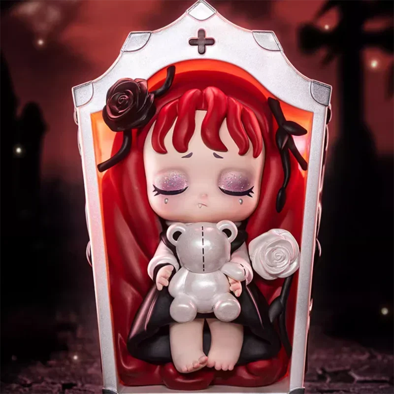 52TOYS Lilith Secret Experiment Series Blindbox Spielzeug Puppe Niedliche Anime Actionfigur Ornamente Figuren Puppen Desktop Home Decor