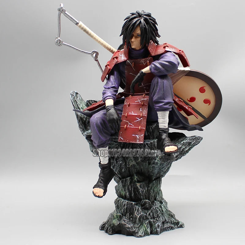 Hot Anime Naruto Madara Toys Shippuuden Figure Action Uchiha Madara Action Figure Doll PVC Collectible Cartoon Ornaments Model