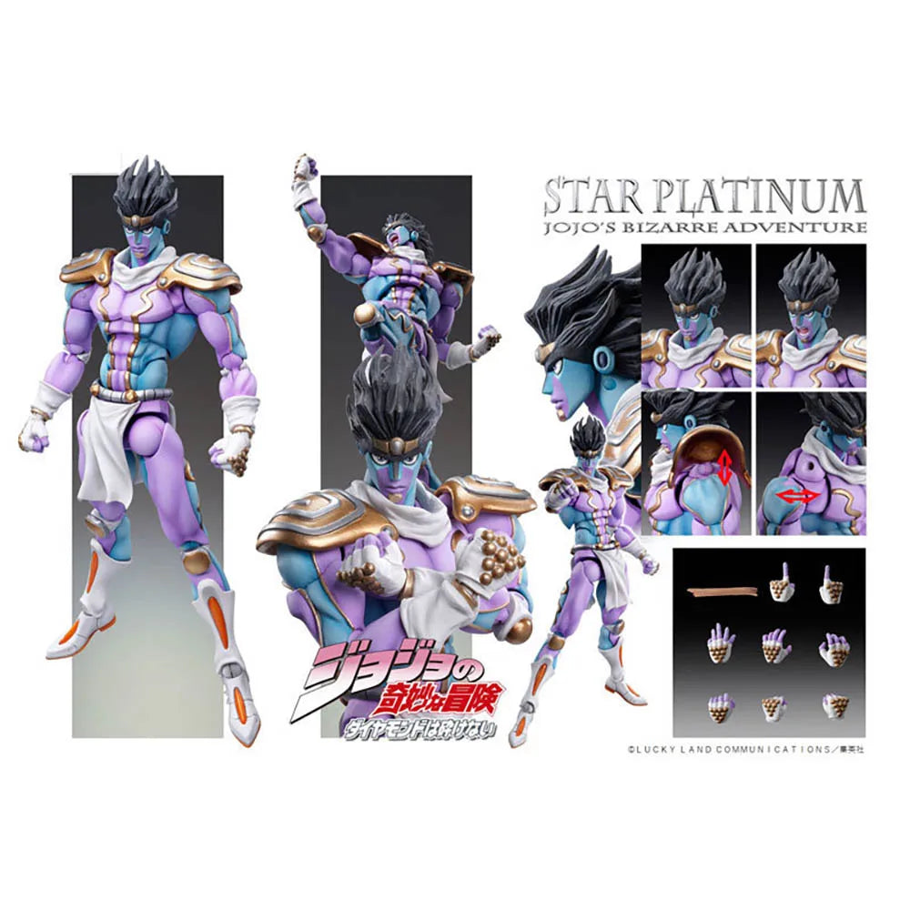 Anime Figures All Types Medicos Original Super Action Statue Jojo's Bizarre Adventure Season 1-8 Anime Model  Action Anime Toys