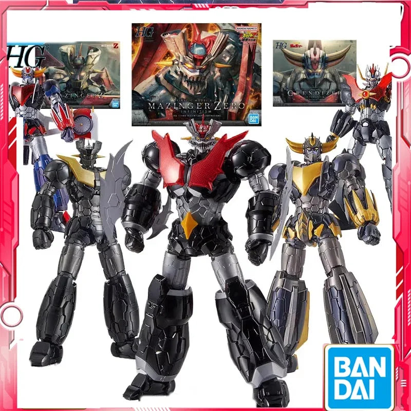 BANDAI Genuine HG 1/144 GRAN MAZINGER INFINITY MAZINGER Z GRENIZER MAZINKAISER INFINITISM in Stock