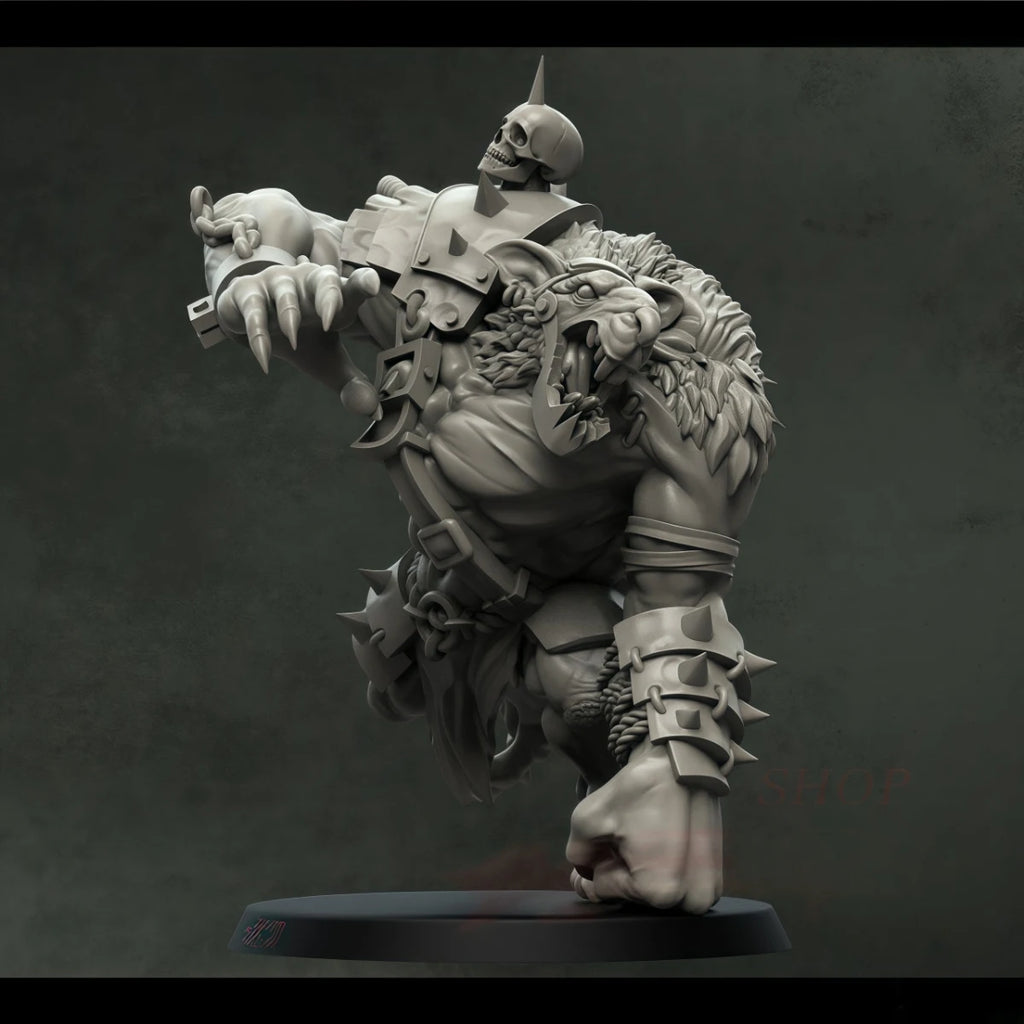 28MM resin unpainted model kit, Rat Monster Unassembled and Unpainted GK, 1515W