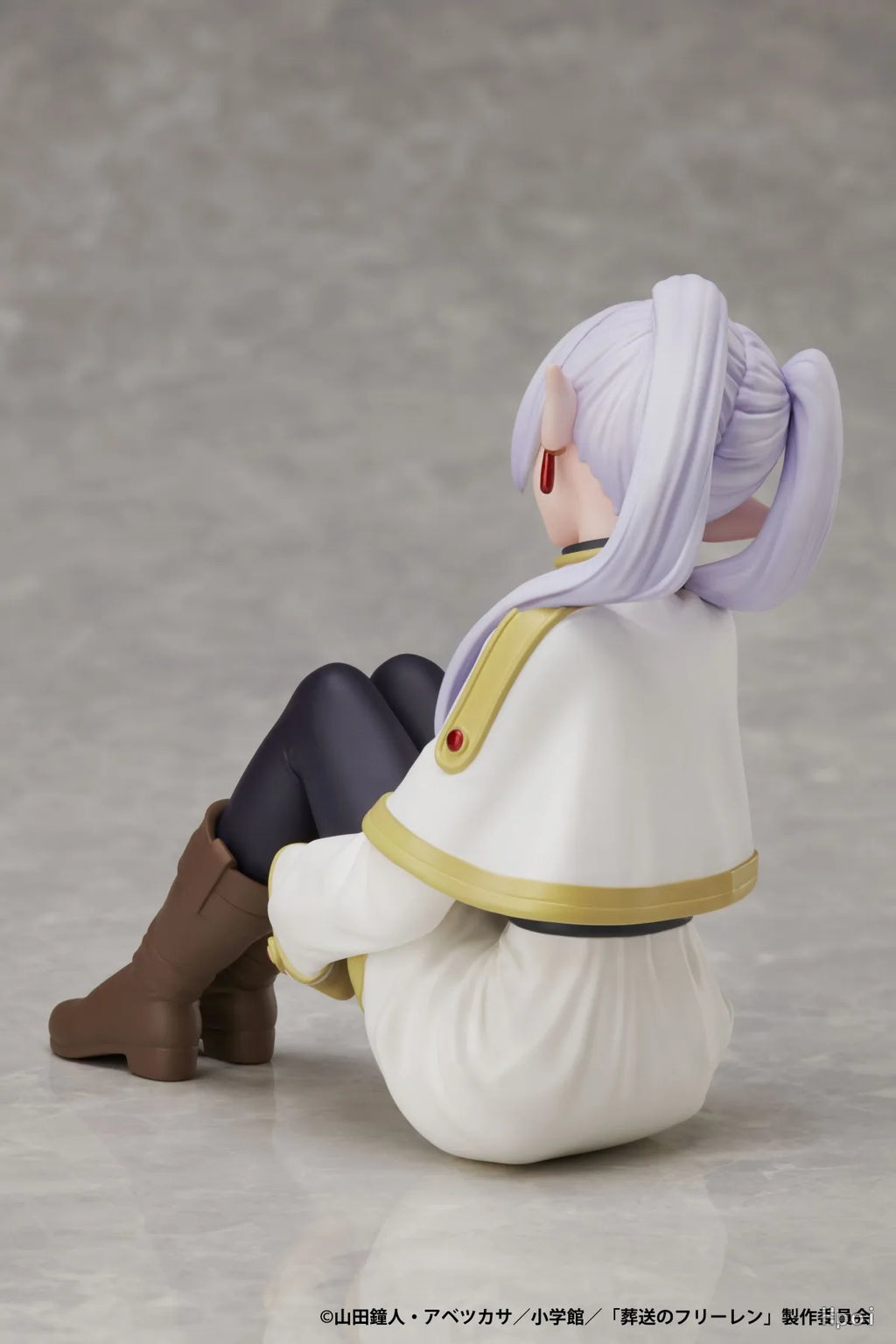 11CM Anime Sousou no Frieren Frieren Noodle Stopper Figure Desktop Decorate Anime Model Toy Gift Aciton Figure Collect 1/7 PVC