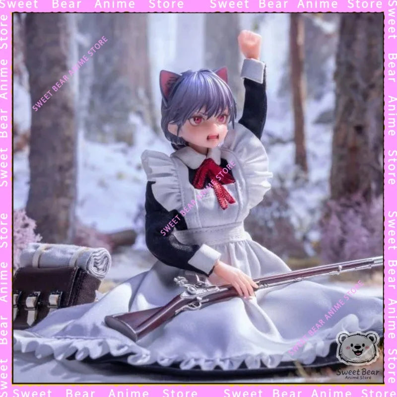 In Stock Deposit HASUKI PA010 1/12 Scale Musketeer Fitchko Action Figure Anime Model Trendy Toys Desktop Doll Collectibles