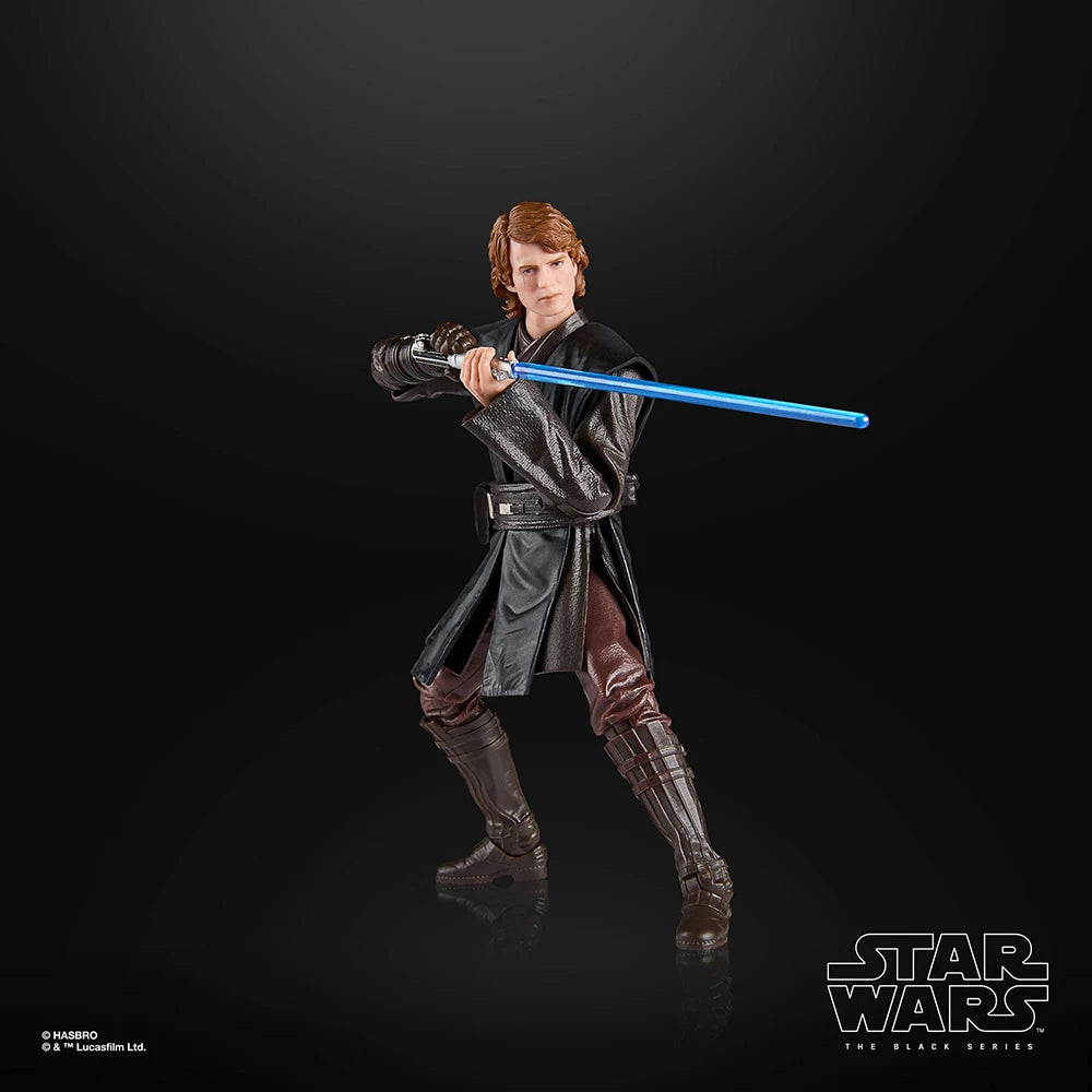 [In-Stock] Hasbro Star Wars The Black Series Anakin Skywalker & Obi-Wan Kenobi 15cm Collectible Action Anime Figure Model Toys