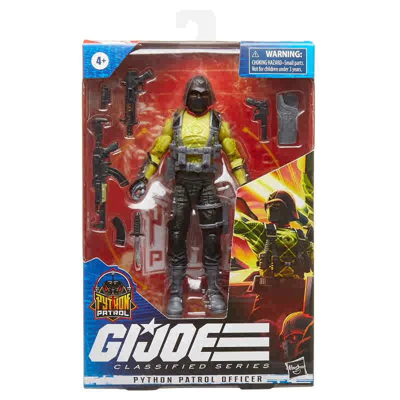 2025 Hasbro Gijoe Classified Series Anime Action Figure Collection G.L.Joe Figurine 20cm Gl Joe Snake Eyes Toy Surprise Kid Gift