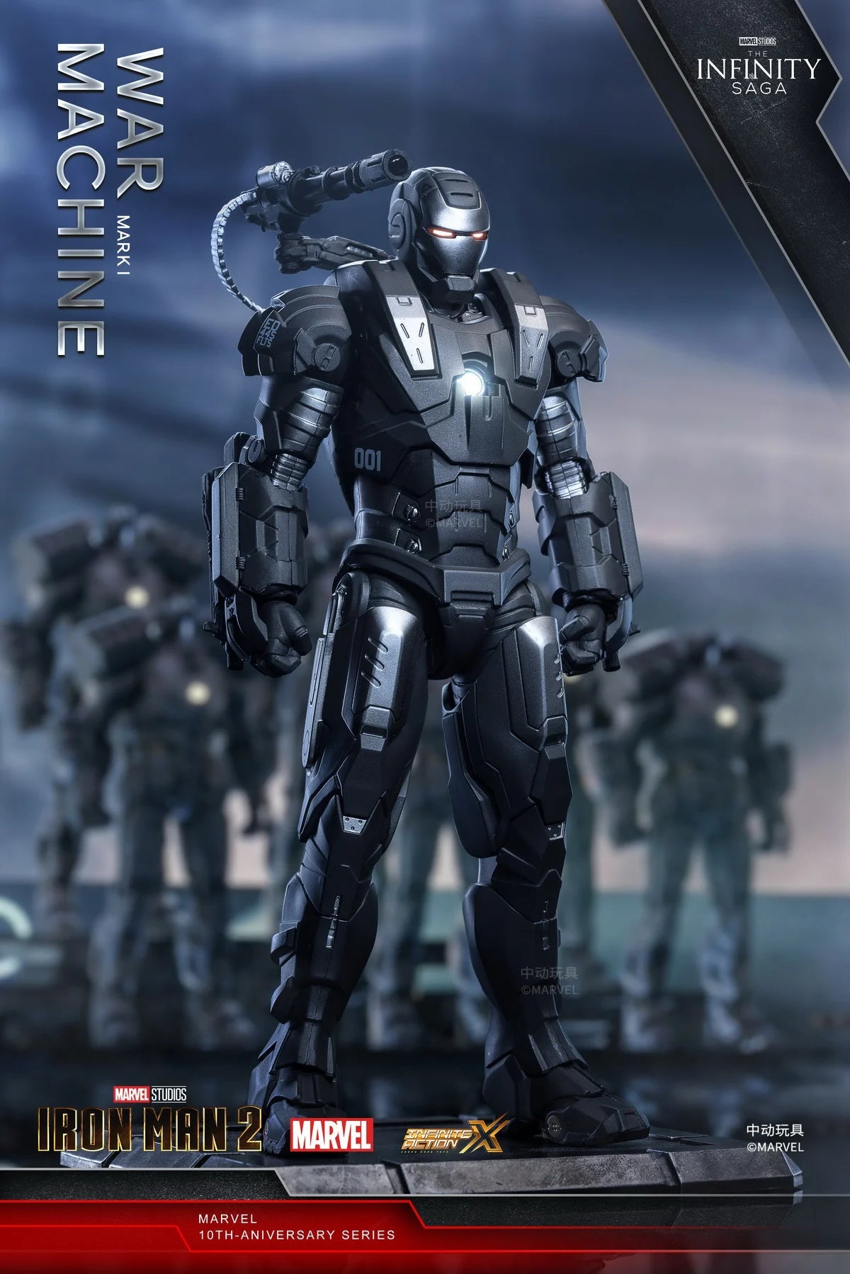 1/10 Original ZD Toys Iron Man MK2 War Machine2.0 MK16 MK11 MK24 MK35 MK47 Tony Stark Collection Model Action Figure Kids Toys