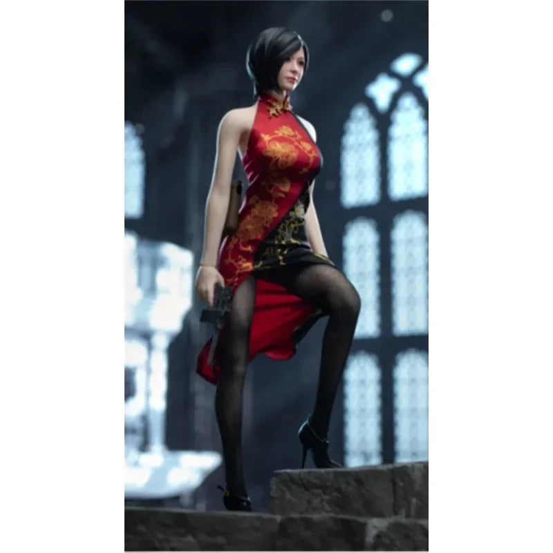 SWTOYS 1/6 Scale MISS WONG FS065 3.0 Movable Eyes Female Soldier Model for 12'' Action Figure Toy Props Fans Collection