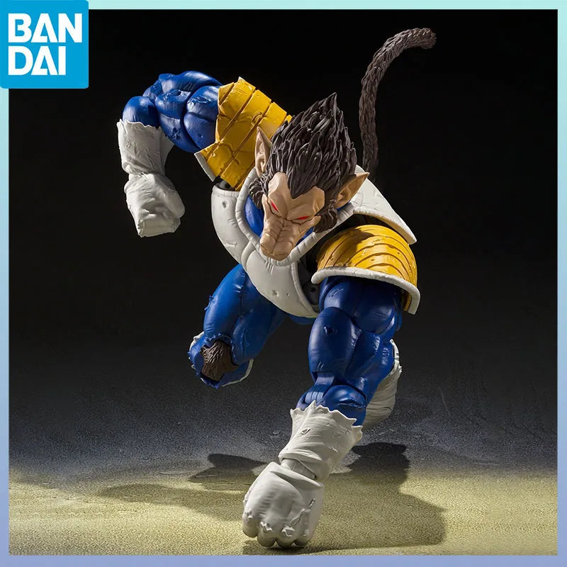 BANDAI In Stock S.H.Figuarts Dragon Ball Z Great Ape Vegeta SDCC-2025 Limited Edition Flocked Fur Texture Collectible Model New