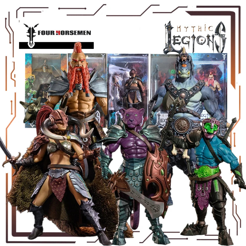 Spot Goods Four Horsemen Studios Original Mythical Legion Series Popolo Anime Figure Model Toys Collectible Model Gifts for Boys