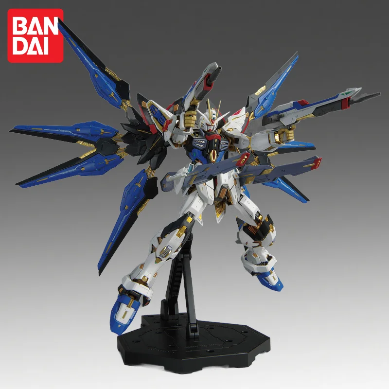 In Stock Bandai Original Mgex 1/100 Mgex-gundam Strike Freedom Action Figure Model Doll Brand New Boxed Anime Characters Toys