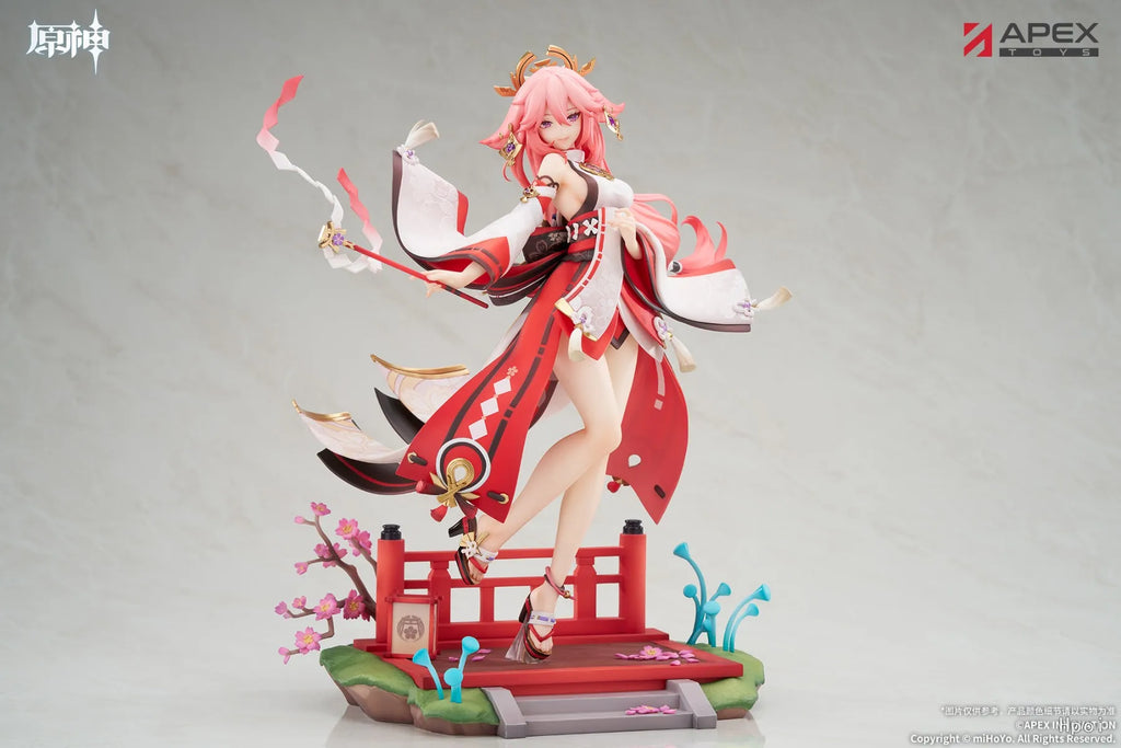 【MT】Pre-sale Original APEX-TOYS MiHoYo Genshin Impact  Yae Miko 1/7 Scale Figure Toy Collection Model