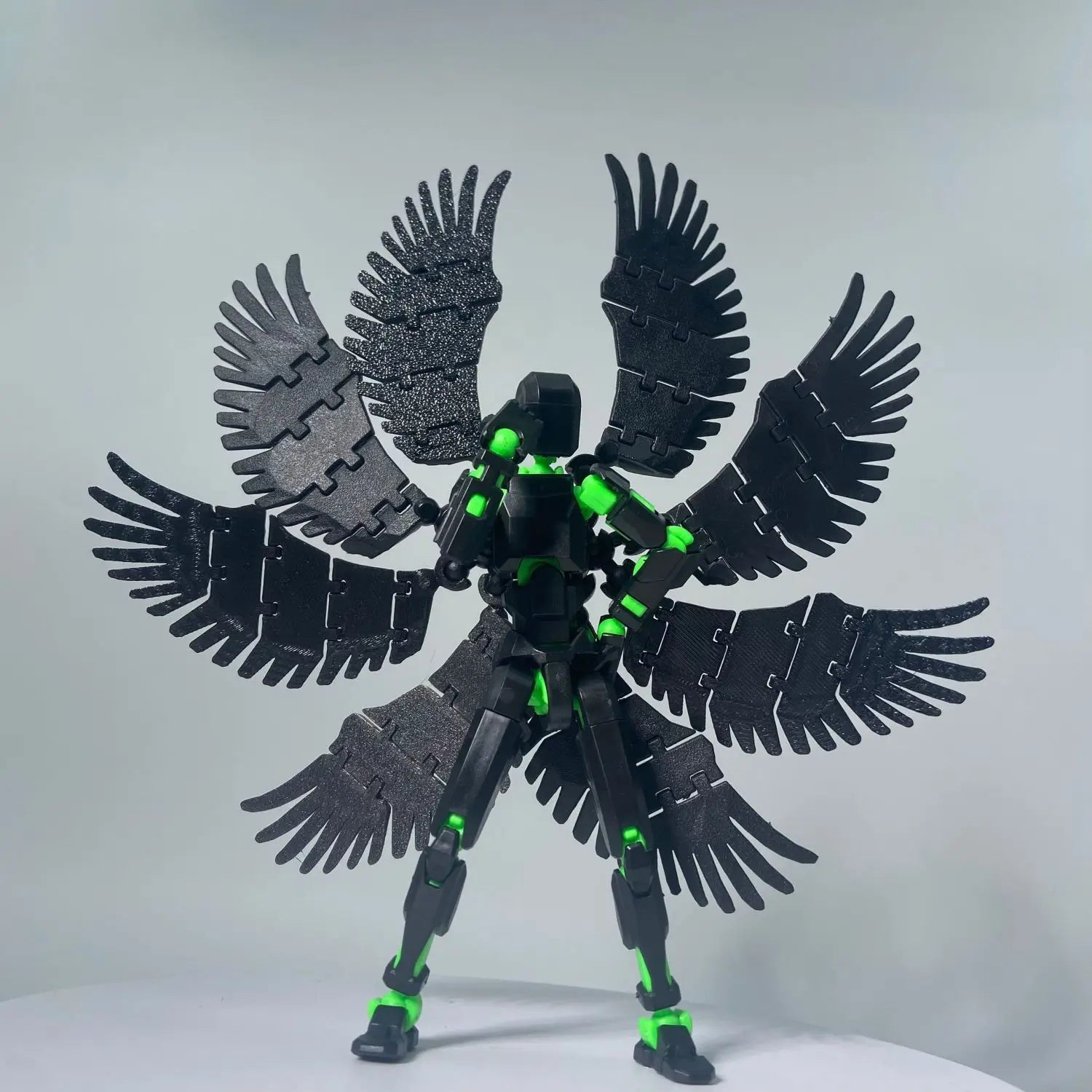 Dummy13 Series Eight-Winged Angel Colorful Hand Office Cheap Three-Dimensional Multi-Joint Movable Action Figure Assembly Model