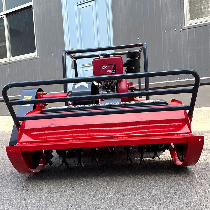 Customized Hot Sale Crawler Robot  Self-propelled Garden Remote Control Flail  Mower