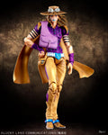 Official JoJo Gyro Zeppeli Ver.1.5 Action Figure Medicos Super Action Statue Steel Ball Run Gift Model Decoration Original