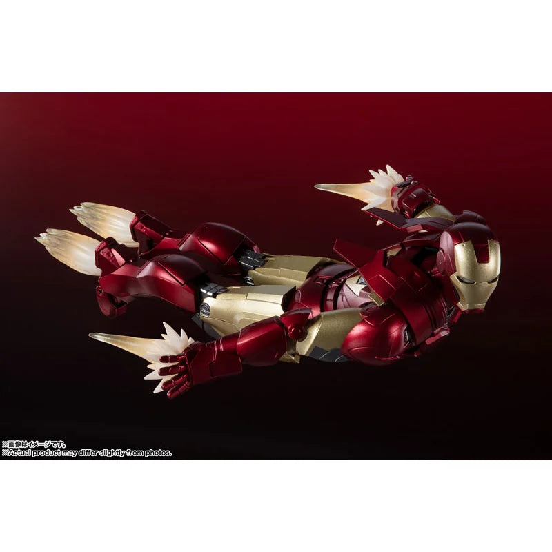 In Stock Bandai S.H.Figuarts Iron Man Mark 6 THE INFINITY SAGA Action Figure Anime Model Collectible Toys Gift