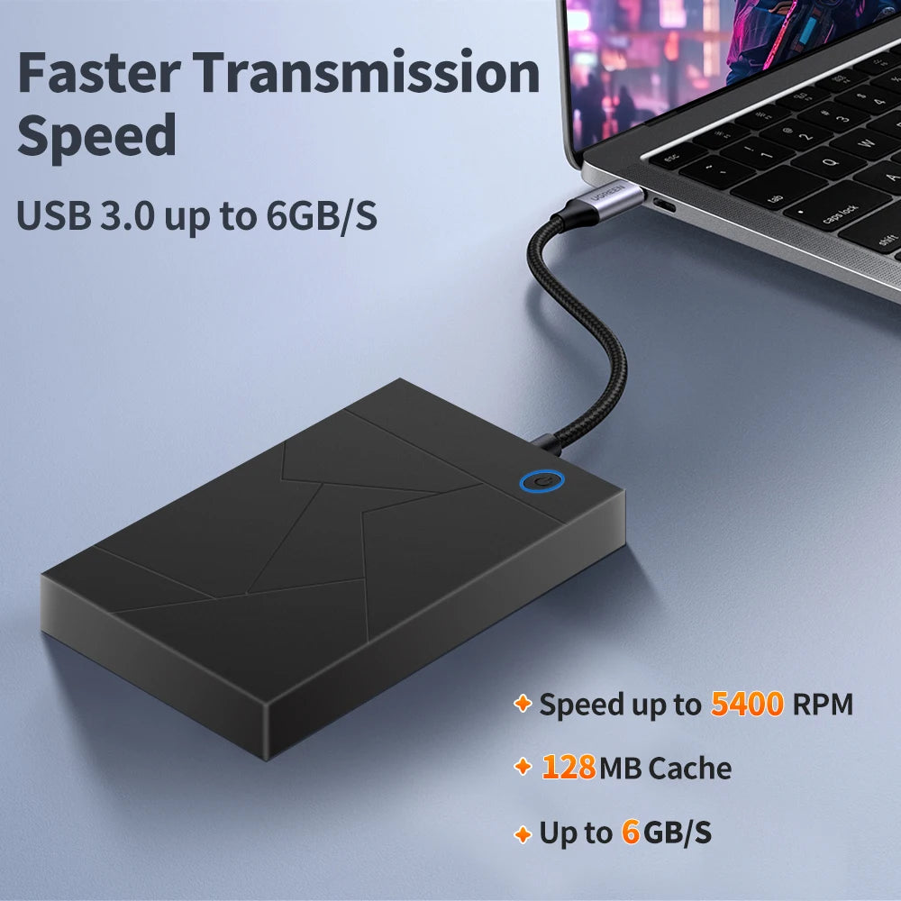 3 System in 1 Gaming HDD Retro Video Game Console for PS4/PS3/PS2/Switch/Wii/WiiU for PC/Laptop with 17300+ AAA/3D/Retro Games
