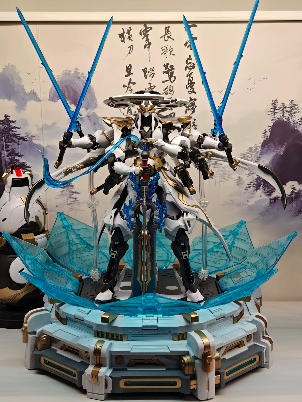New Original 22cm Sunday Hobby Mingjiang Biography Xiaoyaozi 1:100 Action Figure Alloy Skeleton Mecha Model Collection Toy