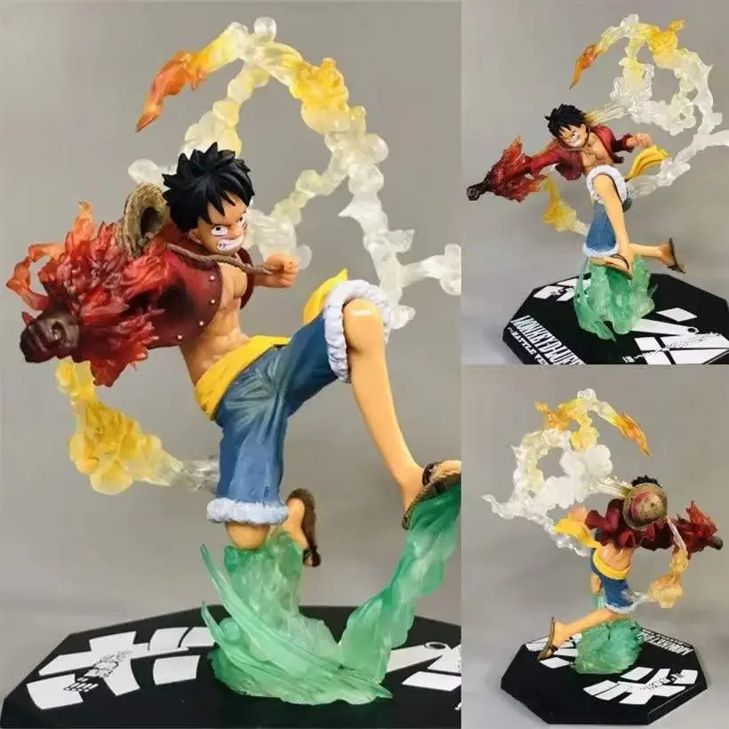 One Piece Аниме Маймуна·D·Луфи Ророноа Асо PVC екшън модел колекция готина каскадьорска фигурка играчка подарък