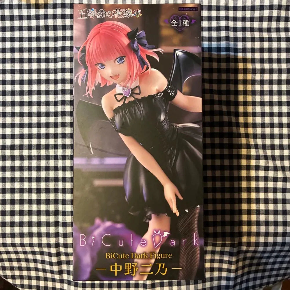In Stock FuRyu Original Genuine BiCute Dark Figure TV Anime The Quintessential Quintuplets Nakano Nino 24cm Model Toys Xmas Gift