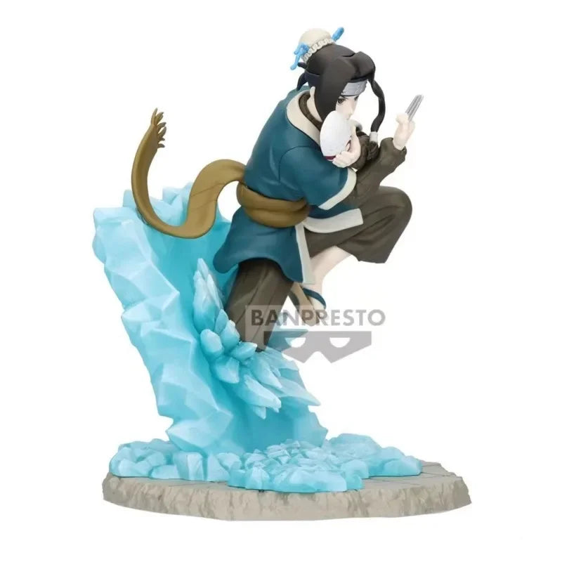 Original Bandai Naruto Haku Memorable Saga Abime Action Figure Collect Decorative Ornaments Figure Model Figurine Toys