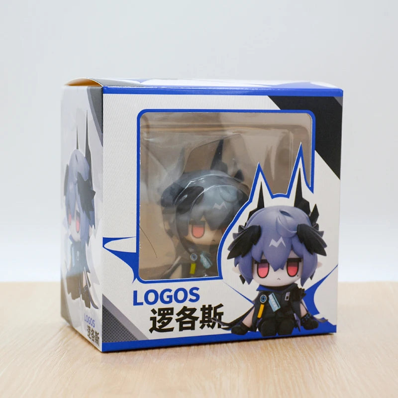 Arknights Logos Anime Game Figure Civilight Eterna/Wiš'adel Action Figure Lappland/Amiya/Texas Figure Collectible Model Doll Toy