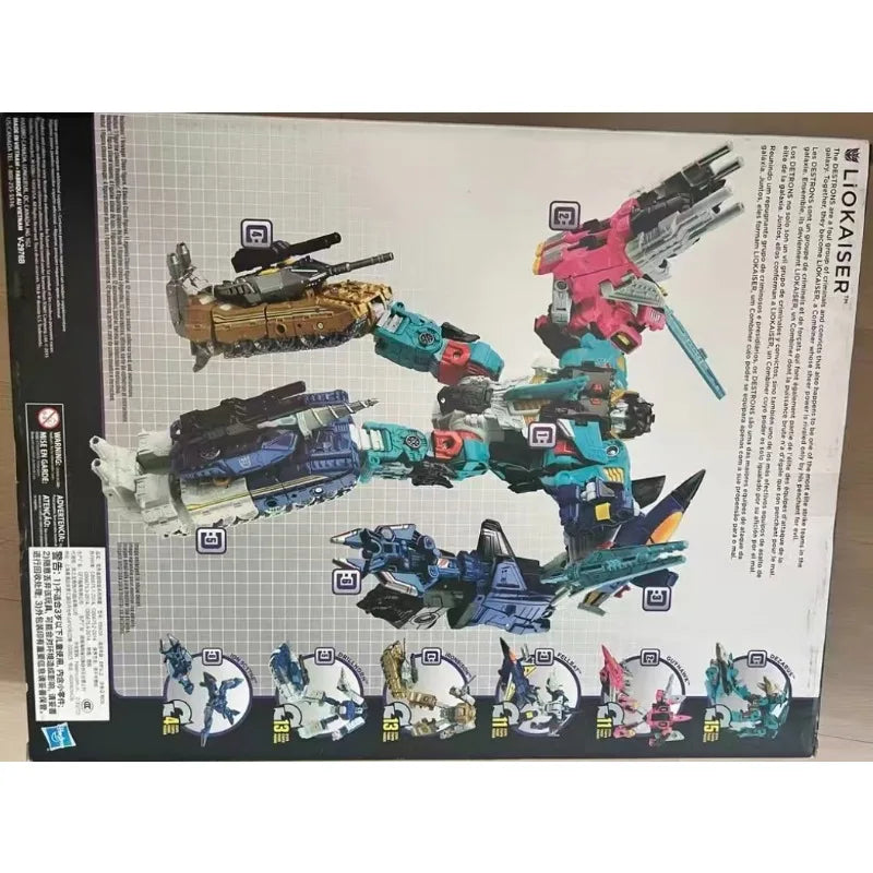 Original Hasbro GENERATIONS Transformers Toy COMBINER WARS LIOKAISER Anime Figure Collection Model Toy