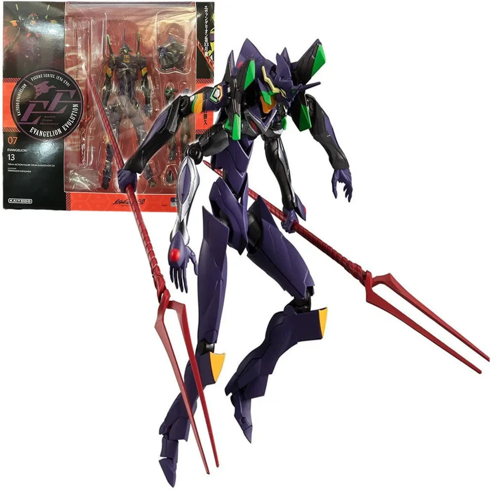 Bandai Boxed 19CM New Anime Q EVA 13 Figure PVC Model Toys Doll Collect Ornaments Gifts