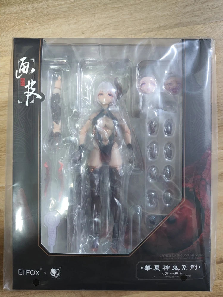 In Stock Genuine Eiifox Bearpanda Chinese Mytholoclcal Series First Wave Painted Skin‌ 1/12 Action Model Succubus Figure Toy