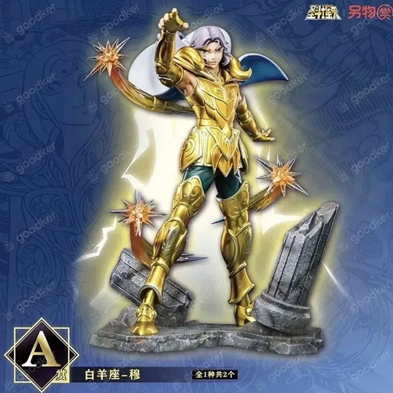 New Genuine Saint Seiya Figure Myth Cloth Aries No Muu Dragon Shiryu Final Death Mask Aldebaran Action Figure Toy  Series