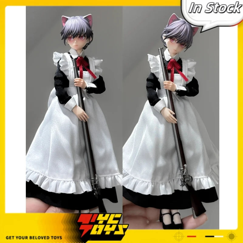 TYCTOYS In Stock Genuine HASUKI PA010 Fire Gunner Fitchi 1/12 Scale Action Figure 6inch Full Set Model Toys Ornament Present