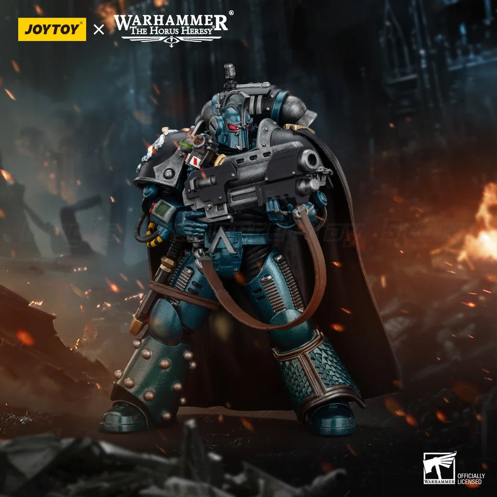 【MT】JOYTOY 1/18 Action Figure Warhammer 40K  Alpha Legion Saboteur Consul Anime Figures Toys Collection Model
