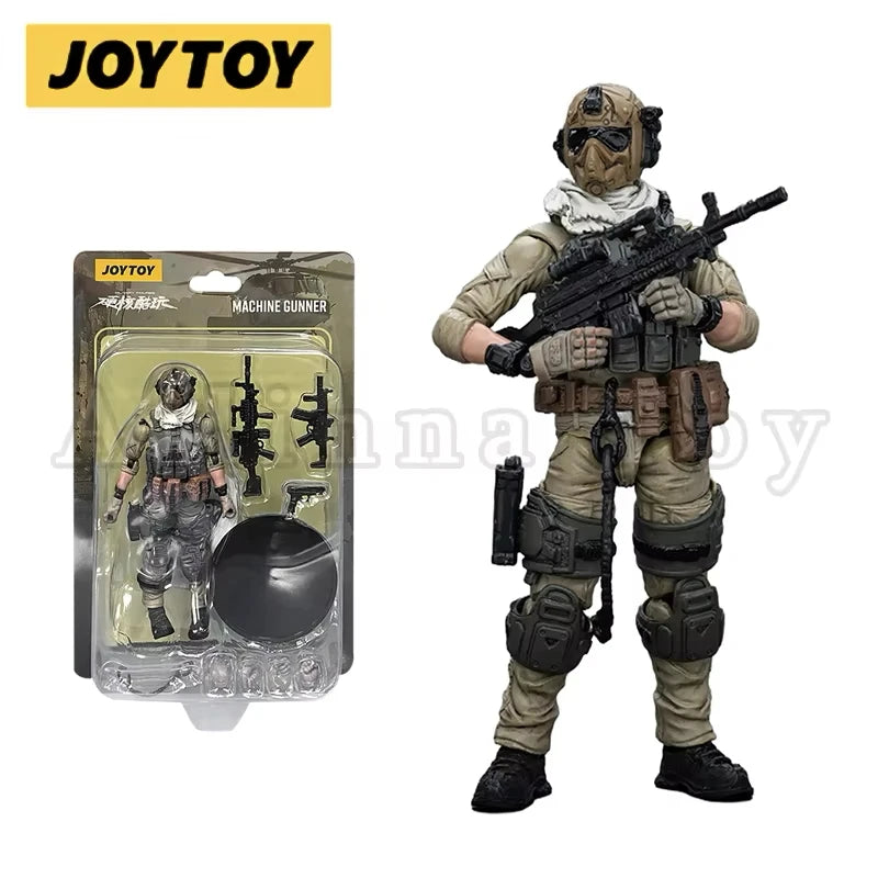 JOYTOY 1/18 3.75 Action Figures Military Armed Force Series Anime Model Gift