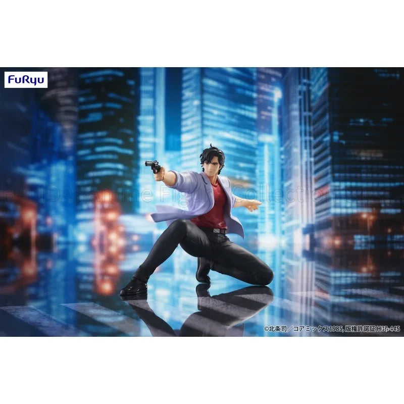 June 2026 Pre-sale Original FuRyu Noodle Stopper Figure City Hunter Nicky Larson Toys Model Decoration Gift Collection