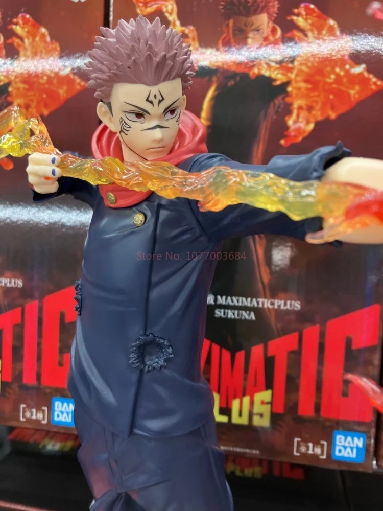Banpresto Authentic MAXIMATIC PLUS Ryomen Sukuna Prize Figure Jujutsu Kaisen Anime Collectible In Stock For Anime Fans Display