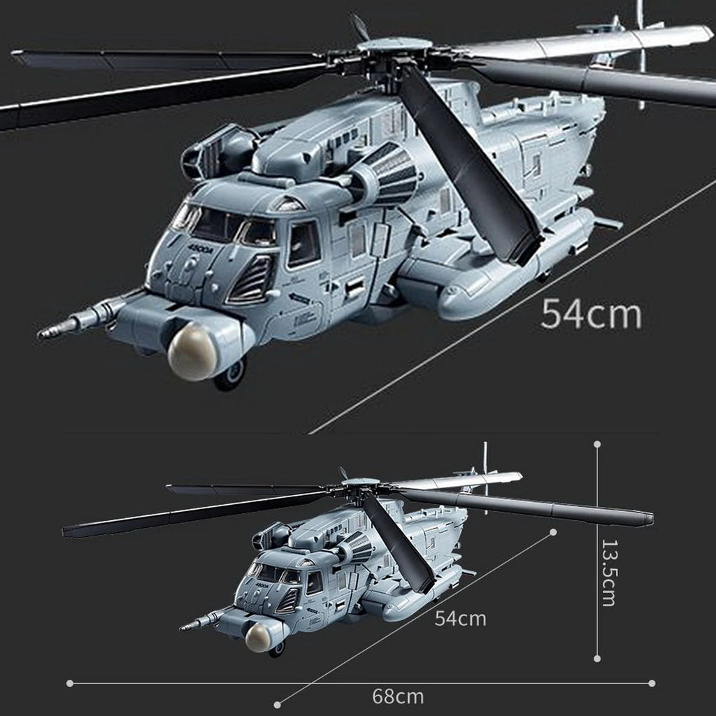 Deformation Robot Blackout M05 Transformation Toys Helicopter W8086 Action Figure Model Gift