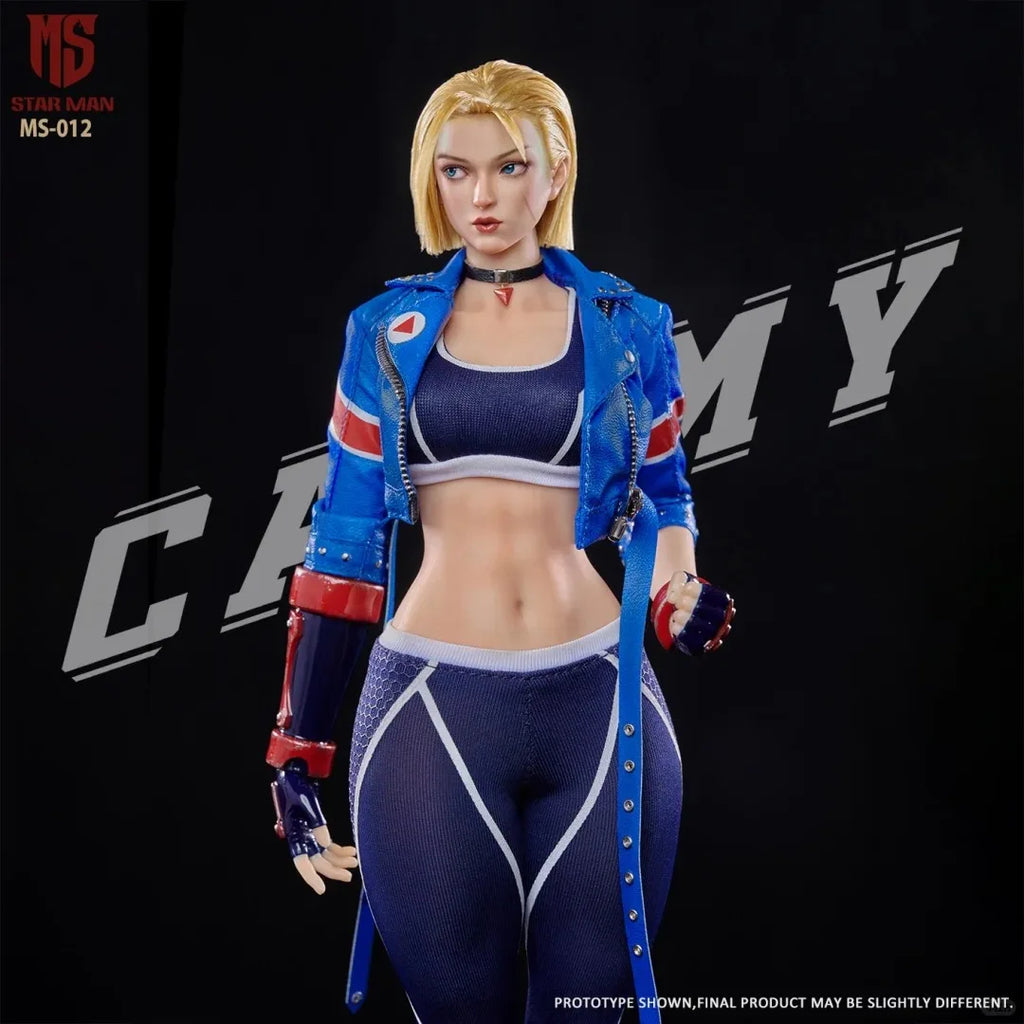 Star Man Ms-012 1/6 Scale Action Figure - Female Soldier Agent Cammy Game Series Fighting Master Model Toy