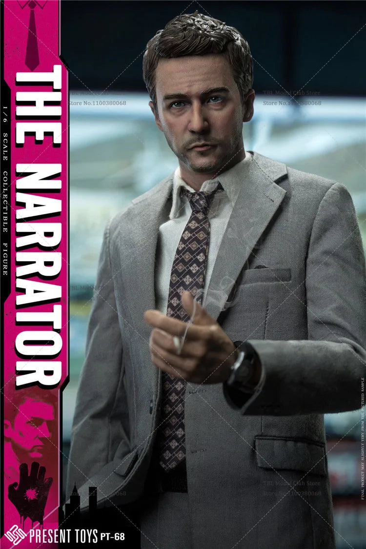 Present Toys PT-SP68 1/6 Scale Fight Club Action Figure - Jack Edward Harrison Norton 12 Inch Full Set Male Soldier Model