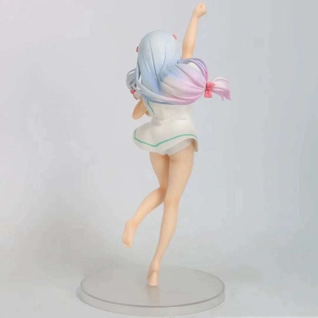 24 cm Ques Q Ero Manga Sensei Sagiri Izumi Ending Mode PVC Actionfigur Anime Figur Modell Spielzeug Sammlung Puppengeschenk