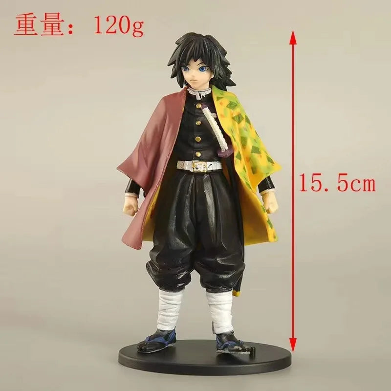 15CM Anime Demon Slayer Figure Kochou Shinobu Kamado Nezuko Figure Kimetsu no Yaiba Kizuna no Sou Action Standing Figures