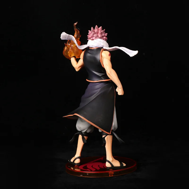 23CM Anime FAIRY TAIL Etherious Natsu Dragneel Replacement Hand Flame Special Effects Part Standing Model Toy Gift Action Figure