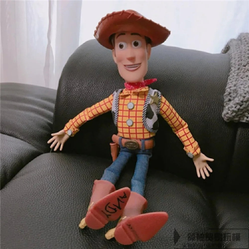 Disney Toy Story 4 Talking Woody Jessie Action Figure Doll Kids Toy Model with Voice Sound Children's Gift Anime Decoration Seri