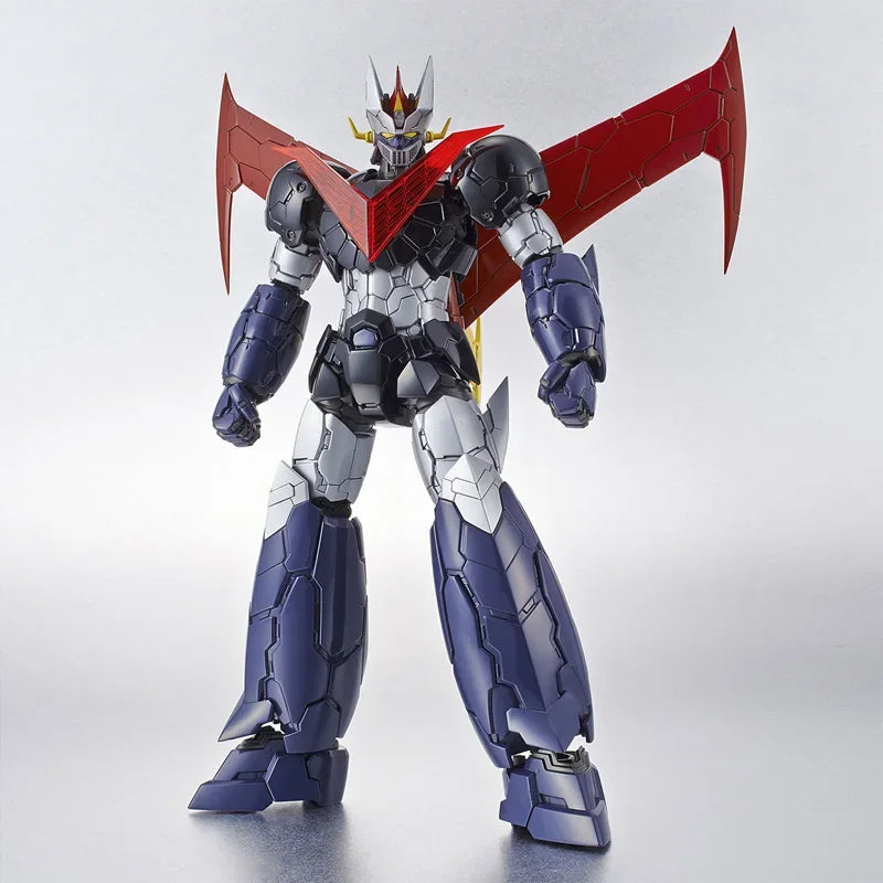 Bandai Original Mazinger Z Model Kit HG 1/144 Great Mazinger Action Figure Anime Collectible Robot Toy